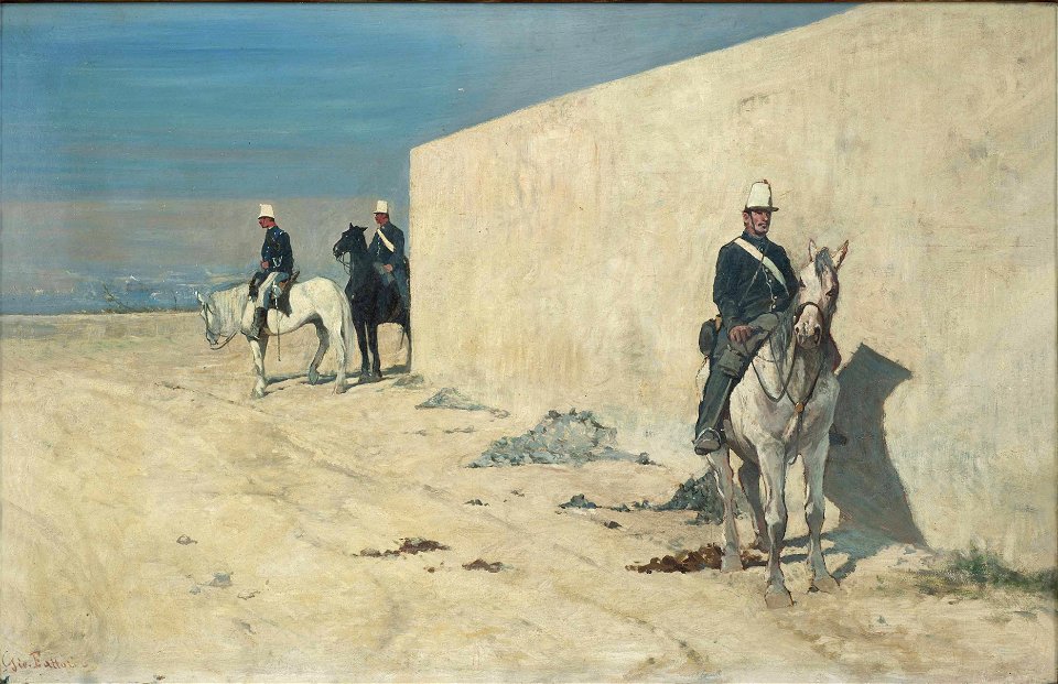 Fattori - PADOVA, MOSTRA IN PALAZZO ZABARELLA, piantoni