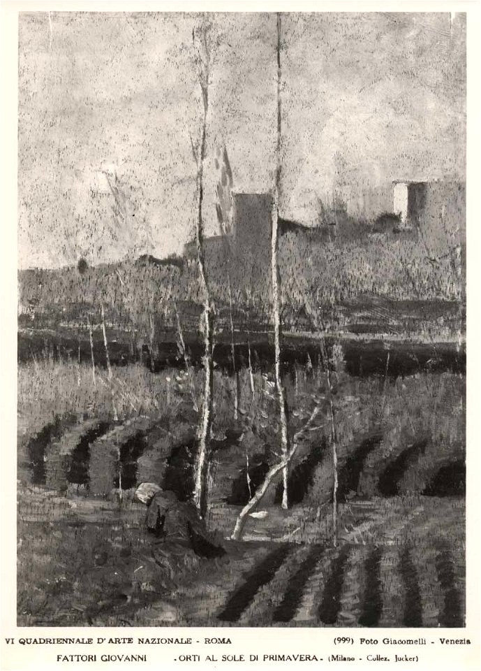 Fattori - Paesaggio, Collezione Jucker