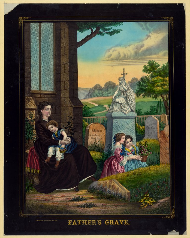 Father's grave LCCN2006678608