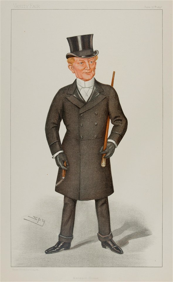 George Faudel-Phillips Vanity Fair 10 June 1897