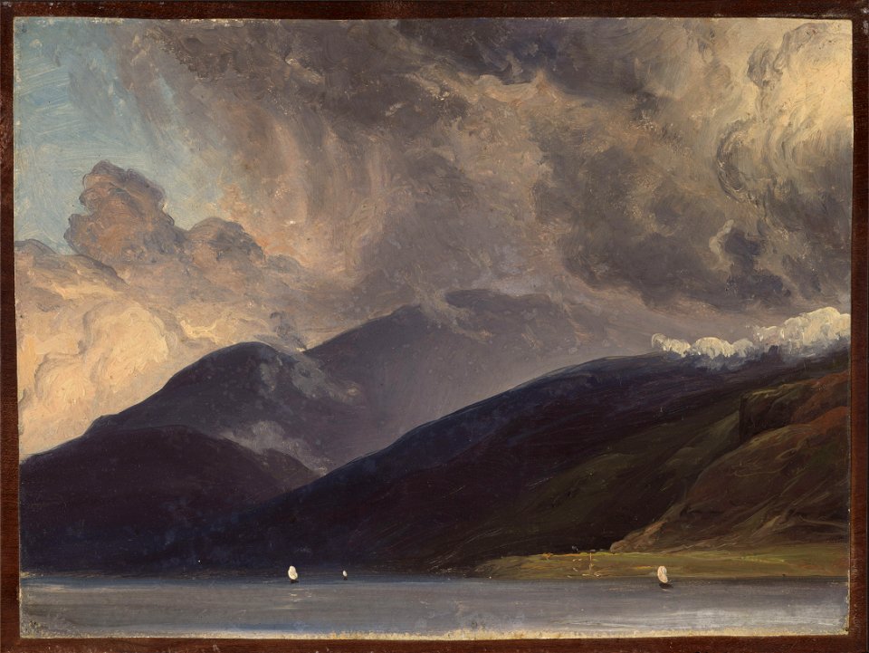 Thomas Fearnley - From Balestrand at the Sognefjord - NG.M.01494 - National Museum of Art, Architecture and Design