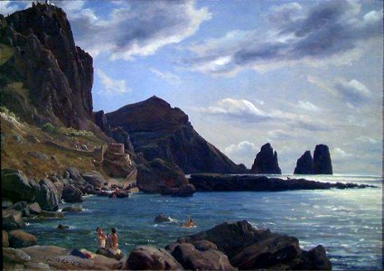 Thomas Fearnley - From Capri - NG.M.01588 - National Museum of Art, Architecture and Design