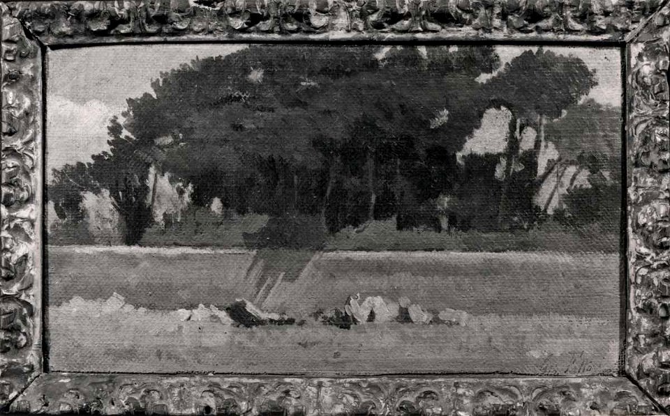 Fattori - Paesaggio, Collezione Bastianelli