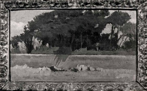 Fattori - Paesaggio, Collezione Bastianelli