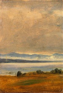 Thomas Fearnley - Landscape study - NG.M.02598 - National Museum of Art, Architecture and Design. Free illustration for personal and commercial use.