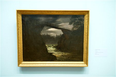 Thomas Fearnley - The Bridge of Hauge outside Arendal - Hauge bro - IMG 9623-nasjonalmuseet oslo