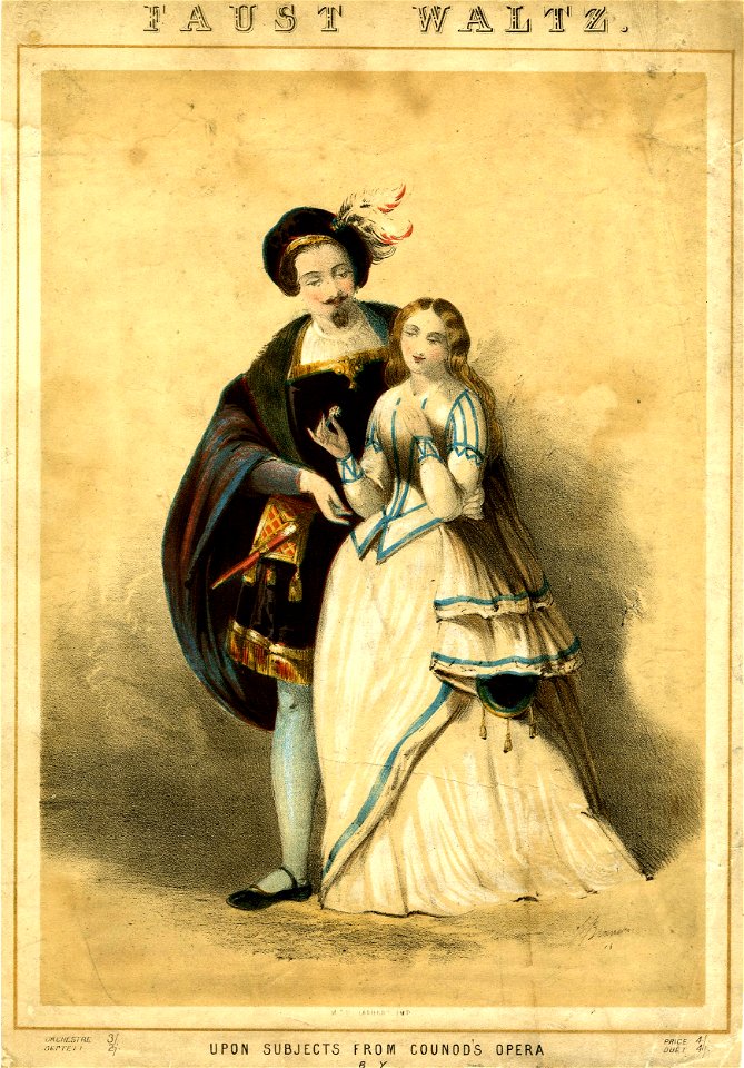 Faust Waltz. (BM 1954,0104.3.91)