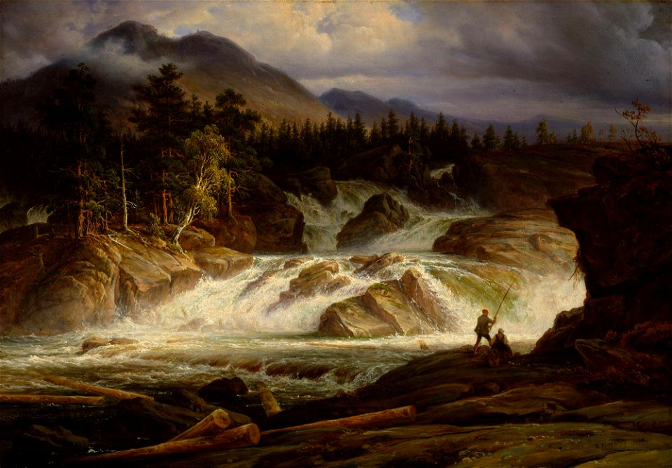 Thomas Fearnley - The Labro Falls - NG.M.01632 - National Museum of Art, Architecture and Design