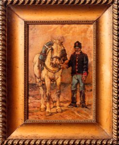 Fattori - Soldato con cavallo, 97309, Ubicazione sconosciuta