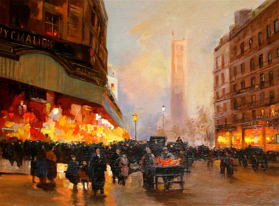 Fausto Giusto Paris Street Scene