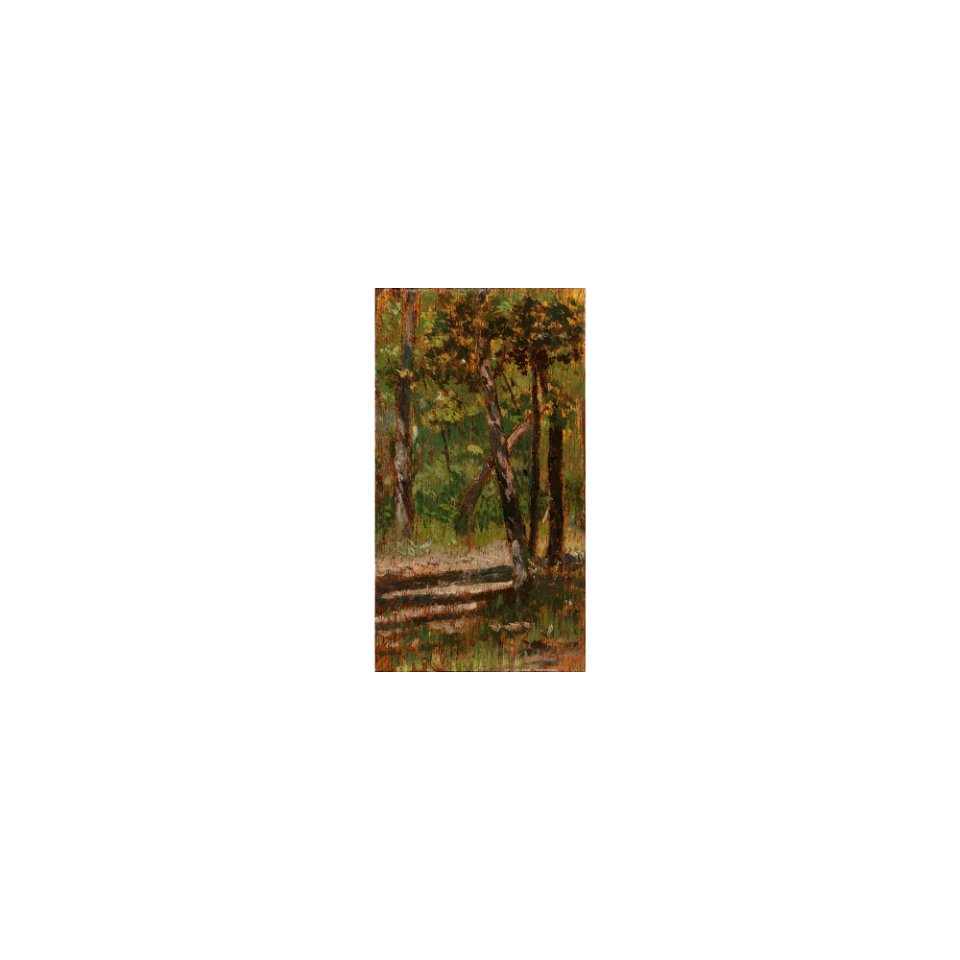 Fattori - SOTTOBOSCO ASSOLATO, 1867 circa, lot.94
