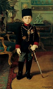 Fausto Zonaro - Prince Abdürrahim Efendi - Google Art Project