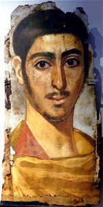 Fayum portrait of man - Ashmolean Museum
