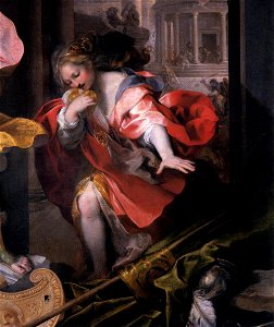 Federico Barocci - Aeneas' Flight from Troy (detail) - WGA01284