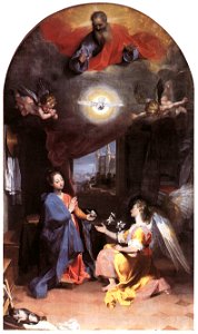 Federico Barocci - Annunciation - WGA01285. Free illustration for personal and commercial use.