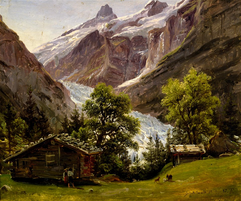 Thomas Fearnley - Grindelwald, Switzerland