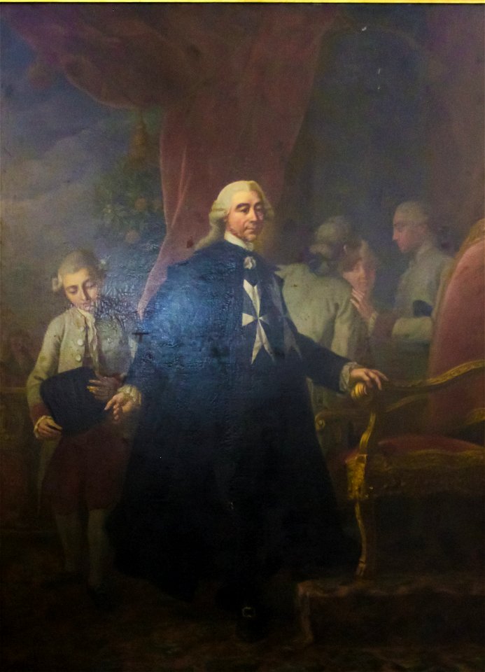 Favray - Grand Master Emmanuel de Rohan de Polduc