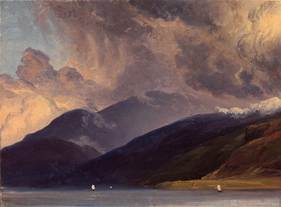 Thomas Fearnley - From Balestrand at the Sognefjord - Google Art Project