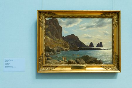 From Capri - Fra Capri - Thomas Fearnley - IMG 9801- national gallery oslo