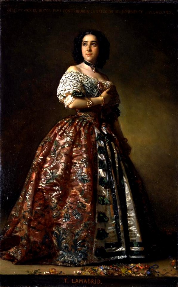 Federico de Madrazo y Kuntz - Teodora Lamadrid - A279 - Hispanic Society of America