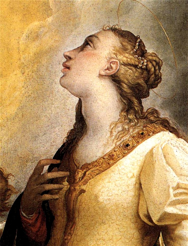 Federico zuccari, assunzione, dettaglio 02