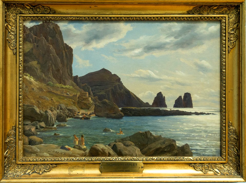 From Capri - Fra Capri - Thomas Fearnley - IMG 9801- national gallery oslo (cropped)