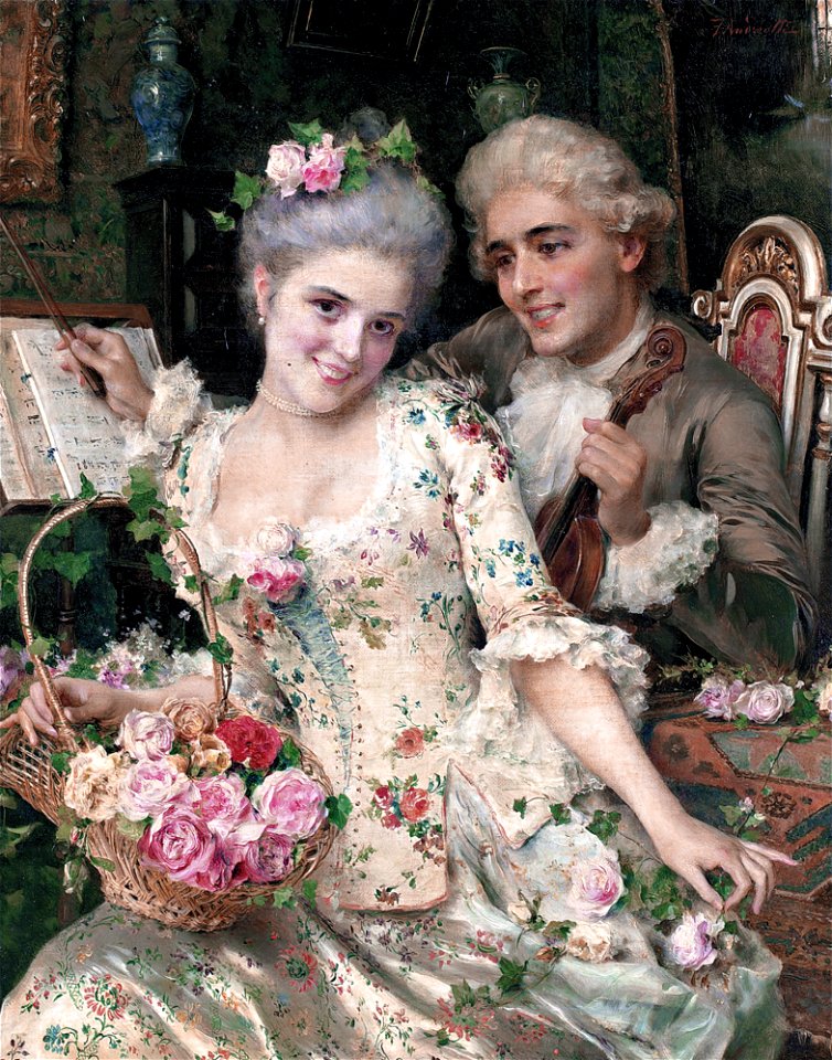 Federico Andreotti - A new basket of flowers