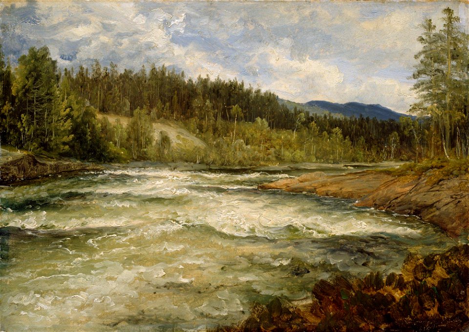 Thomas Fearnley - The Labro Falls - NG.M.01542 - National Museum of Art, Architecture and Design