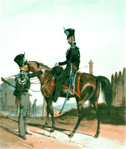 Feldjäger des Herzogtums Sachsen-Meiningen um 1840