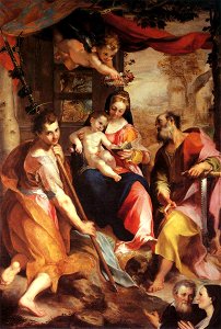 Federico Barocci - Virgin and Child with Sts Simon and Jude (Madonna di San Simone) - WGA01299