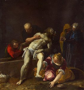 Felice Brusasorzi - Grablegung Christi - GG 368 - Kunsthistorisches Museum