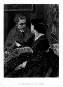 Felicien Rops Un monsieur et une dame