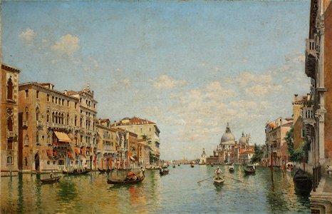 Federico del Campo - View of the Grand Canal of Venice - Google Art Project