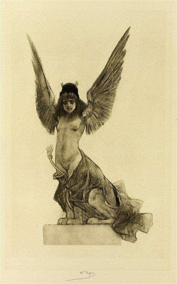Felicien Rops, Parallelism (1853-1896) heliogravure (33.5 × 21.2 mm) The Art Institute of Chicago