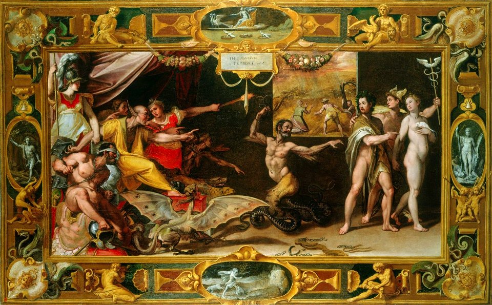 Federico Zuccaro (c. 1542-1609) - Calumny - RCIN 405695 - Royal Collection