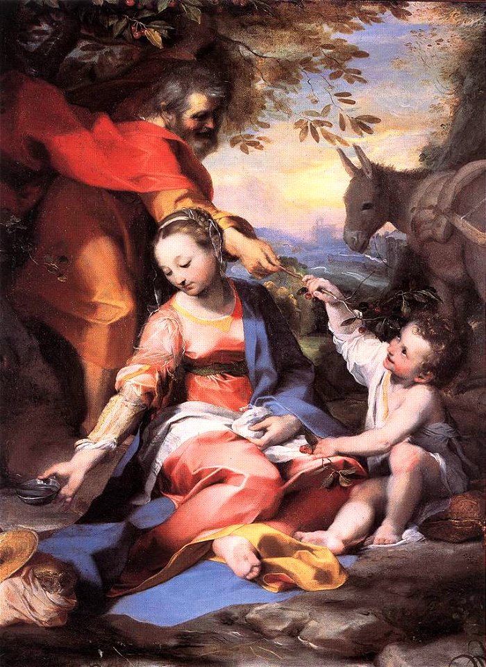 Federico Barocci - Rest on the Flight to Egypt - WGA1289