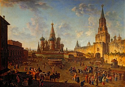 Fedor Alekseyev - Красная площадь в Москве - Google Art Project