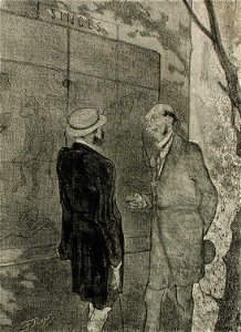 Felicien Rops, Jardin Zoologique (Uylenspiegel, no. 28, 9 August 1857) lithograph) (28.58 x 20.64 cm) Los Angeles County Museum of Art