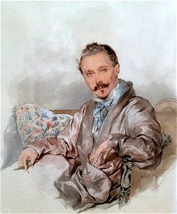 Fedor Fedorovich Gagarin (by P. Sokolov)