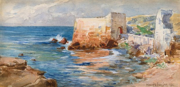 Felicián Moczik - Fortress by the Sea - K 5500 - Slovak National Gallery