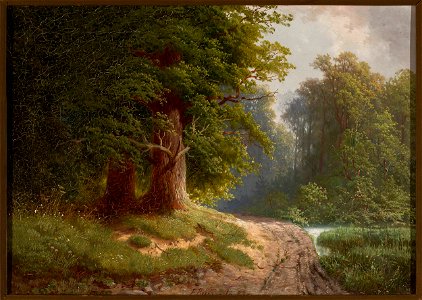 Feliks Brzozowski - After the rain in autumn - MP 2327 MNW - National Museum in Warsaw