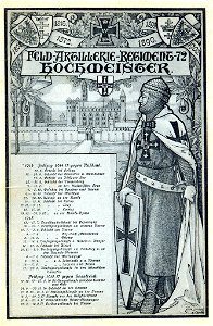 Feldartillerie-Regiment 72, Postkarte von 1917