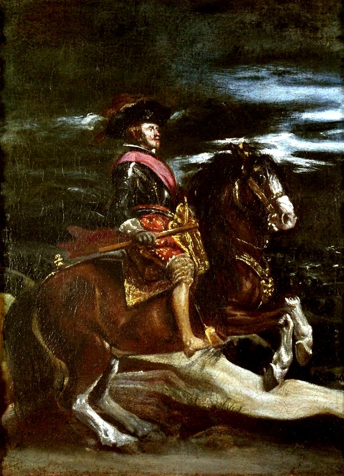Felipe IV a caballo (replica), after Diego Velázquez