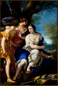Felice Torelli - Diana with nymphs - M.Ob.1123 - National Museum in Warsaw