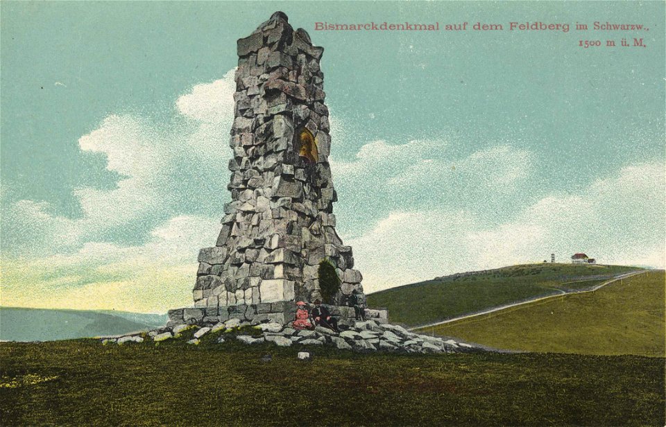 Feldberg (Schwarzfeld), Baden-Württemberg - Bismarckdenkmal (Zeno Ansichtskarten)