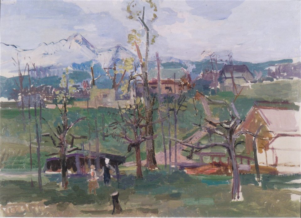 Felix Esterl - Landschaft bei Lind-Sternberg I - 1931
