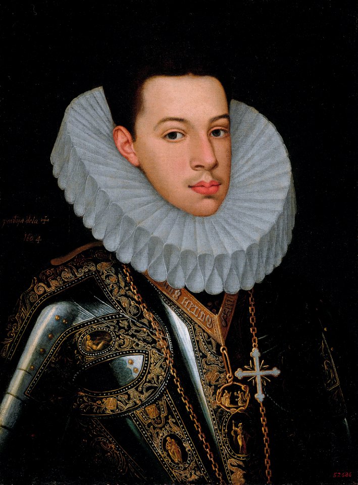 Felipe Emmanuele of Savoy (1586-1605), by Juan Pantoja de la Cruz