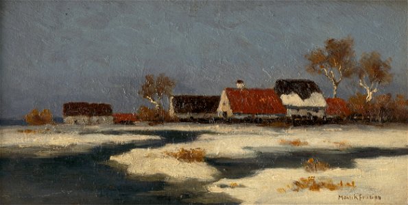 Felicián Moczik - Early Spring - O 3223 - Slovak National Gallery