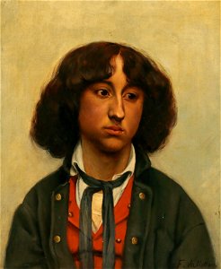 Felix Vallotton In Gedanken versunken c1887