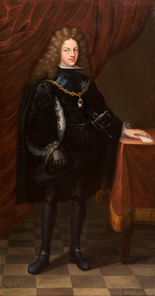 Felipe V de España, por Juan García de Miranda (Museo del Prado)